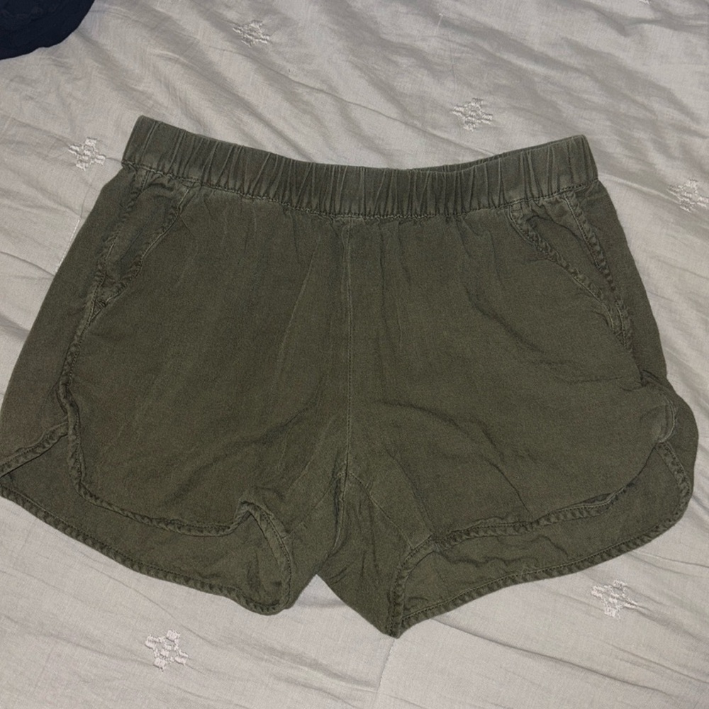 Madewell Green Shorts